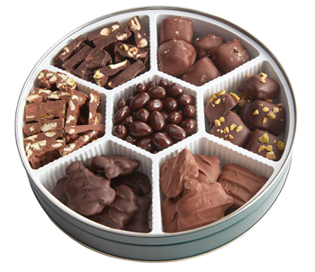 Deluxe Pistachio Chocolates Tin