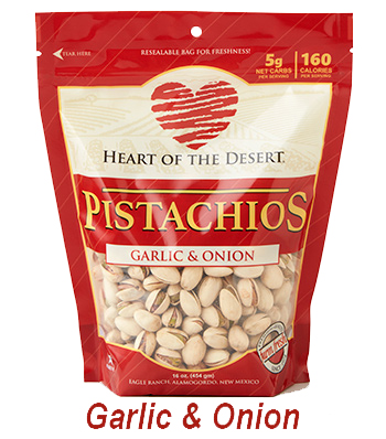 Garlic & Onion Pistachios