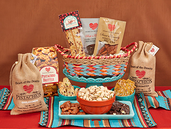 Turquoise Horizon Basket