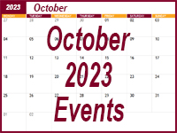 October 2023 Events