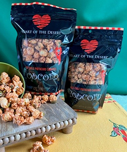 Red Chile Pistachio Popcorn